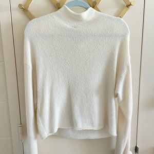 Free people white Celeste sweater